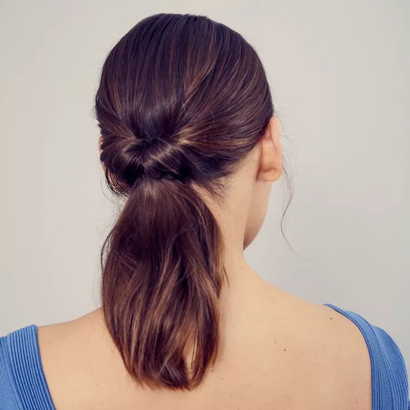 Best Short Hair Ponytail Hairstyles to Try: Topsy Tail