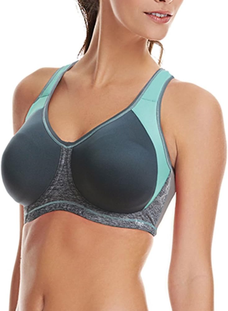 BEST RACERBACK SPORTS BRA FOR LARGE BREASTS: Freya Active Underwire Molded Sports Bra