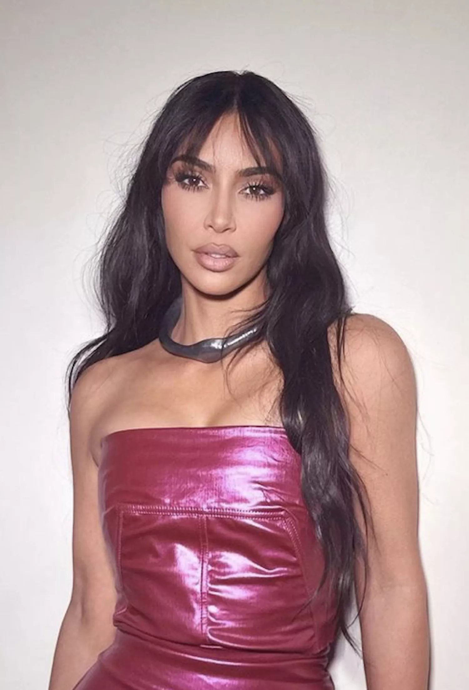 Kim Kardashian's Greatest Hair Moments: Extensions With Choppy Bangs