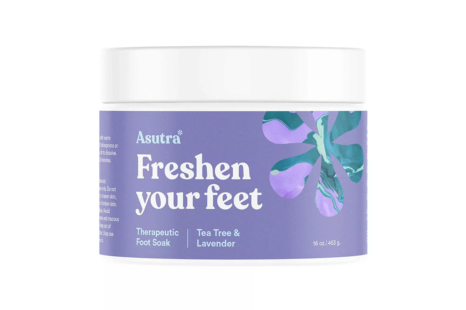 Asutra Tea Tree & Lavender Therapeutic Foot Soak