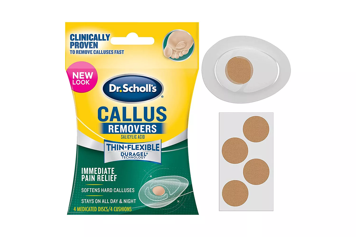 Dr. Sholl’s Duragel Salicylic Acid Callus Remover Cushion